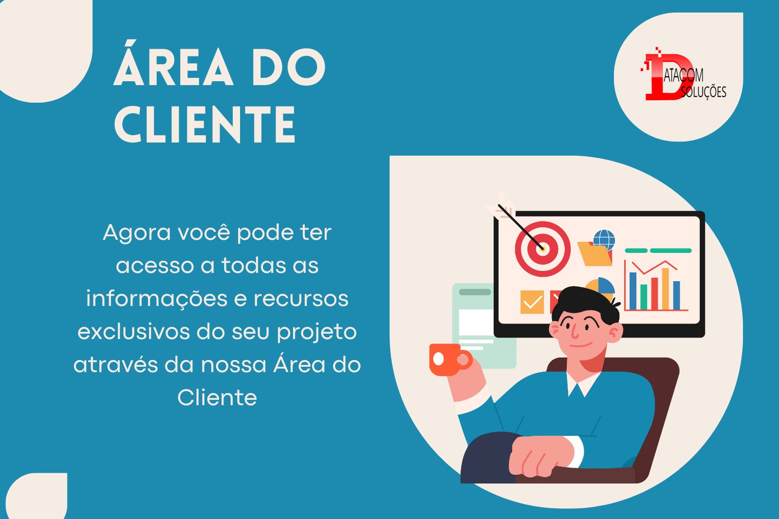 Artigos Datacom Soluções - painel do cliente