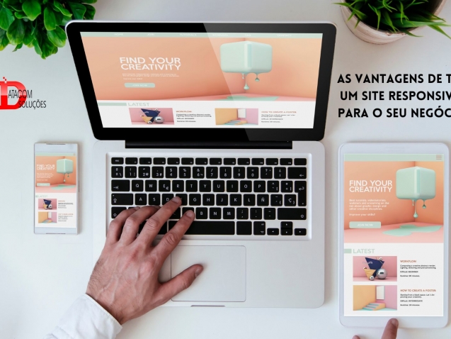Artigos Datacom Soluções- site responsivo