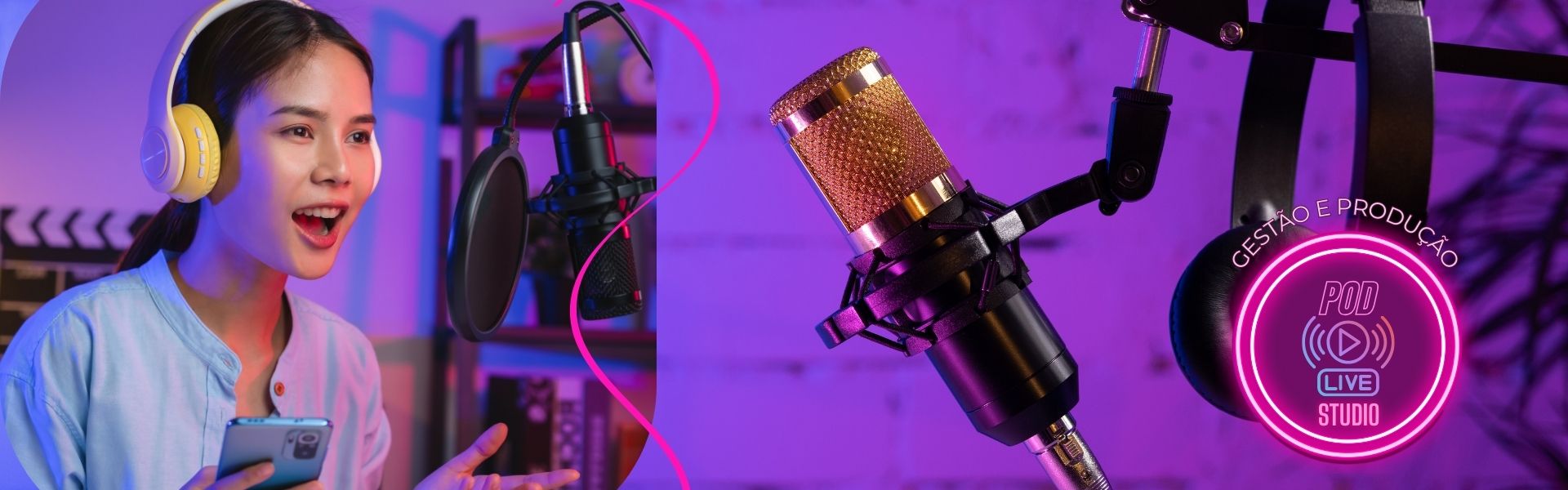 POdCAST - Gestão e Produção de Podlivestudio - DATACOM SOLUCOES